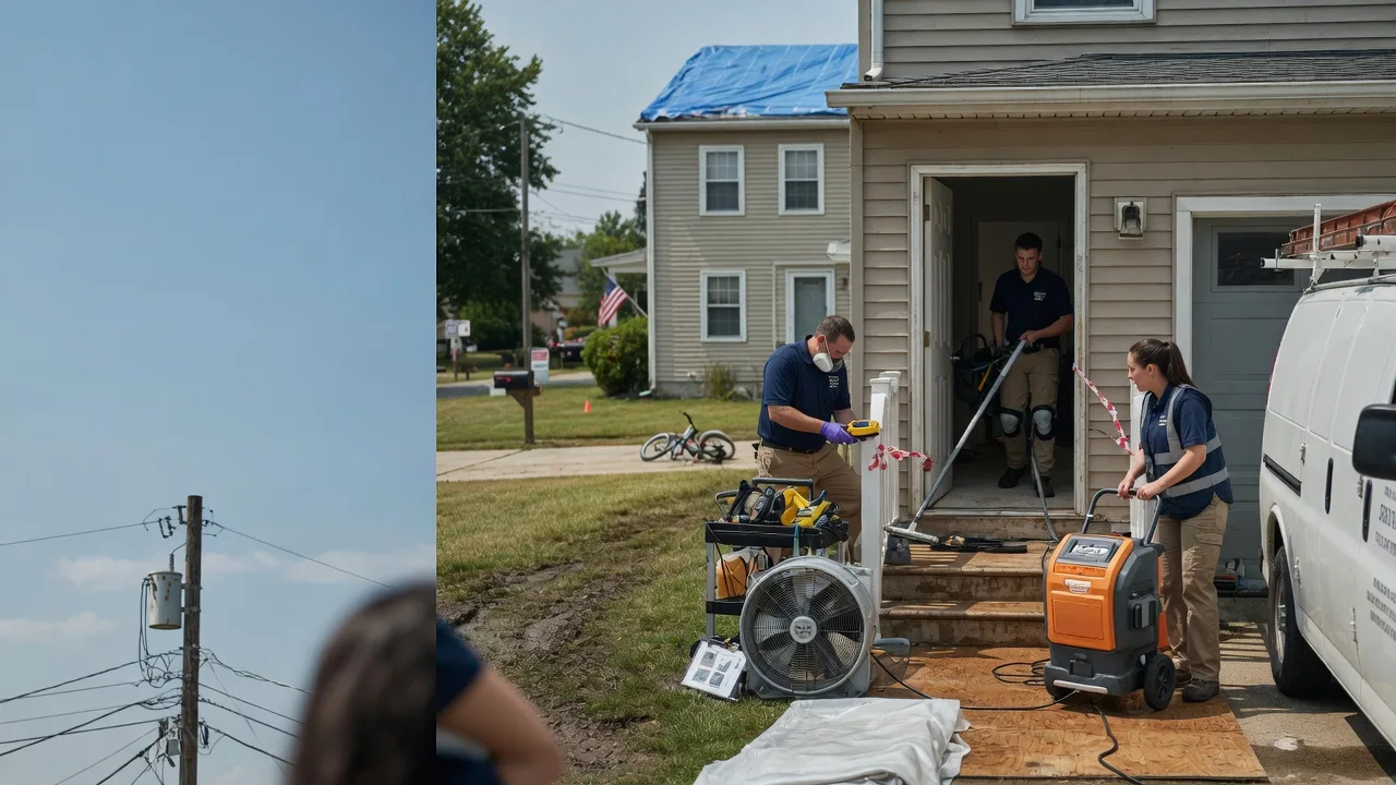Water Damage Repair in Livingston, IL near me